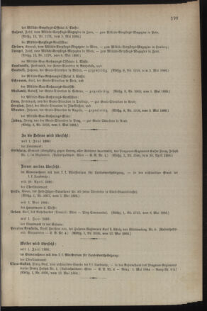 Kaiserlich-königliches Armee-Verordnungsblatt: Personal-Angelegenheiten 18860514 Seite: 5