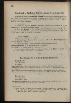 Kaiserlich-königliches Armee-Verordnungsblatt: Personal-Angelegenheiten 18860608 Seite: 2