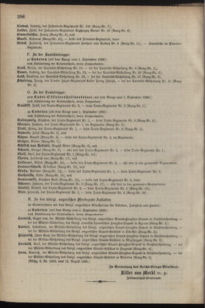 Kaiserlich-königliches Armee-Verordnungsblatt: Personal-Angelegenheiten 18860817 Seite: 22