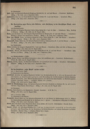 Kaiserlich-königliches Armee-Verordnungsblatt: Personal-Angelegenheiten 18860910 Seite: 11