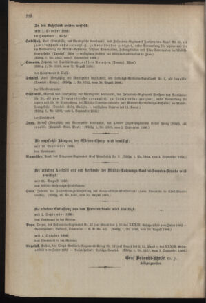 Kaiserlich-königliches Armee-Verordnungsblatt: Personal-Angelegenheiten 18860910 Seite: 12