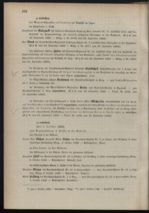 Kaiserlich-königliches Armee-Verordnungsblatt: Personal-Angelegenheiten 18860930 Seite: 2