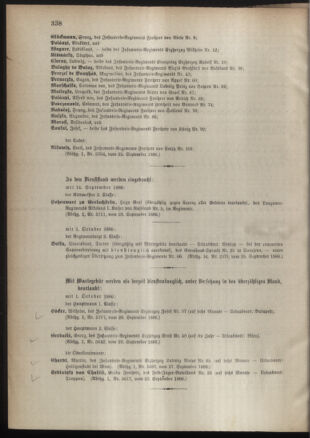 Kaiserlich-königliches Armee-Verordnungsblatt: Personal-Angelegenheiten 18860930 Seite: 8