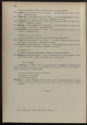 Kaiserlich-königliches Armee-Verordnungsblatt: Personal-Angelegenheiten 18861231 Seite: 2