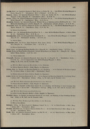 Kaiserlich-königliches Armee-Verordnungsblatt: Personal-Angelegenheiten 18861231 Seite: 7