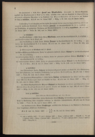 Kaiserlich-königliches Armee-Verordnungsblatt: Personal-Angelegenheiten 18870120 Seite: 2