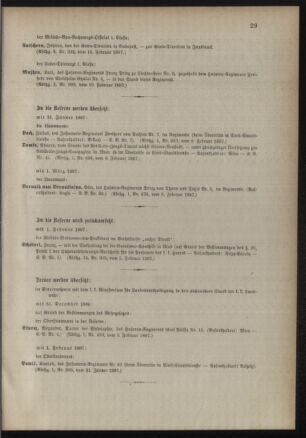 Kaiserlich-königliches Armee-Verordnungsblatt: Personal-Angelegenheiten 18870215 Seite: 5