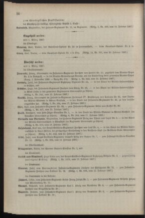 Kaiserlich-königliches Armee-Verordnungsblatt: Personal-Angelegenheiten 18870222 Seite: 4