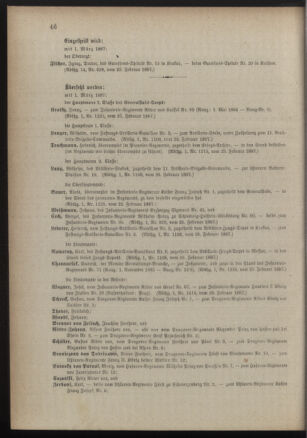 Kaiserlich-königliches Armee-Verordnungsblatt: Personal-Angelegenheiten 18870301 Seite: 6