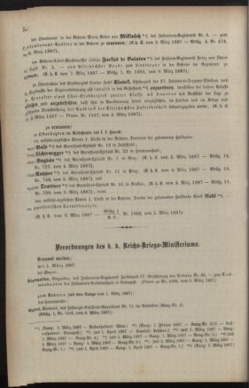 Kaiserlich-königliches Armee-Verordnungsblatt: Personal-Angelegenheiten 18870311 Seite: 4