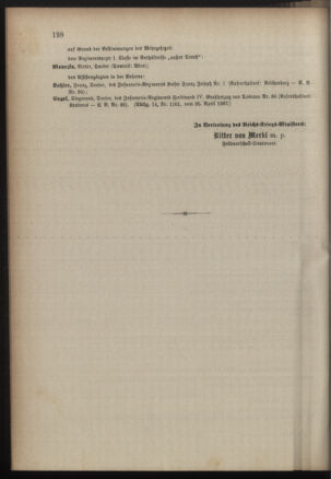 Kaiserlich-königliches Armee-Verordnungsblatt: Personal-Angelegenheiten 18870430 Seite: 10