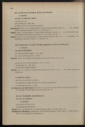 Kaiserlich-königliches Armee-Verordnungsblatt: Personal-Angelegenheiten 18870514 Seite: 10