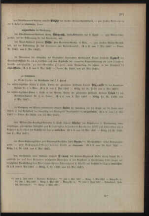 Kaiserlich-königliches Armee-Verordnungsblatt: Personal-Angelegenheiten 18870514 Seite: 3