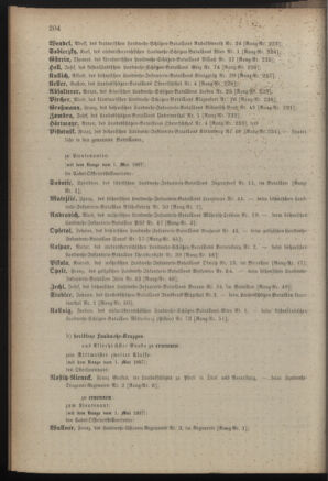 Kaiserlich-königliches Armee-Verordnungsblatt: Personal-Angelegenheiten 18870514 Seite: 6