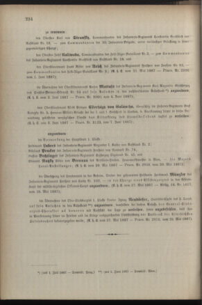 Kaiserlich-königliches Armee-Verordnungsblatt: Personal-Angelegenheiten 18870608 Seite: 2