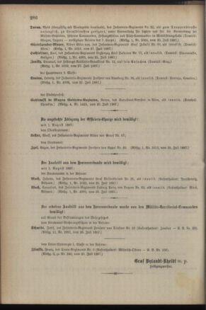 Kaiserlich-königliches Armee-Verordnungsblatt: Personal-Angelegenheiten 18870730 Seite: 8