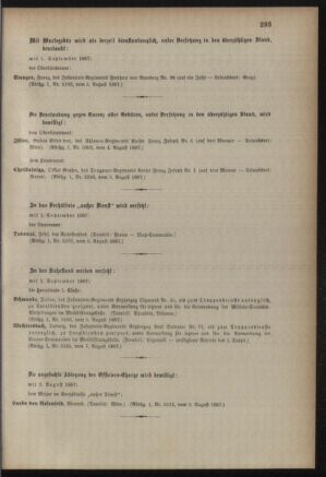 Kaiserlich-königliches Armee-Verordnungsblatt: Personal-Angelegenheiten 18870811 Seite: 7