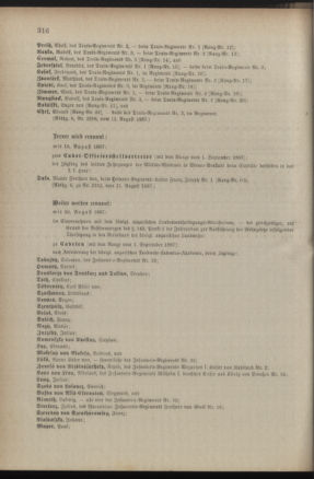 Kaiserlich-königliches Armee-Verordnungsblatt: Personal-Angelegenheiten 18870817 Seite: 22