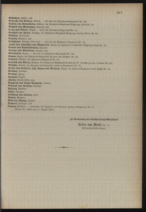 Kaiserlich-königliches Armee-Verordnungsblatt: Personal-Angelegenheiten 18870817 Seite: 23