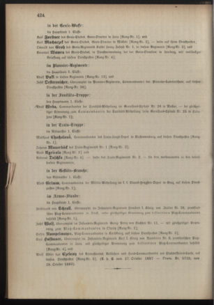 Kaiserlich-königliches Armee-Verordnungsblatt: Personal-Angelegenheiten 18871029 Seite: 32