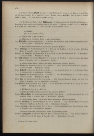 Kaiserlich-königliches Armee-Verordnungsblatt: Personal-Angelegenheiten 18871102 Seite: 2