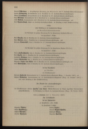 Kaiserlich-königliches Armee-Verordnungsblatt: Personal-Angelegenheiten 18871116 Seite: 18