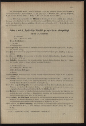 Kaiserlich-königliches Armee-Verordnungsblatt: Personal-Angelegenheiten 18871116 Seite: 3