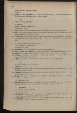 Kaiserlich-königliches Armee-Verordnungsblatt: Personal-Angelegenheiten 18871116 Seite: 4