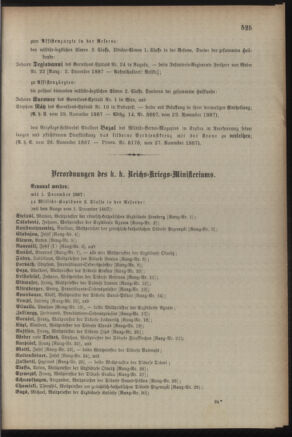 Kaiserlich-königliches Armee-Verordnungsblatt: Personal-Angelegenheiten 18871130 Seite: 3