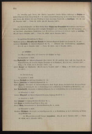 Kaiserlich-königliches Armee-Verordnungsblatt: Personal-Angelegenheiten 18871207 Seite: 2