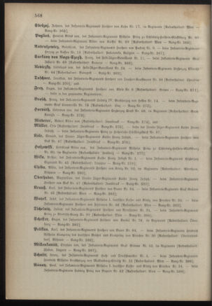 Kaiserlich-königliches Armee-Verordnungsblatt: Personal-Angelegenheiten 18871221 Seite: 24