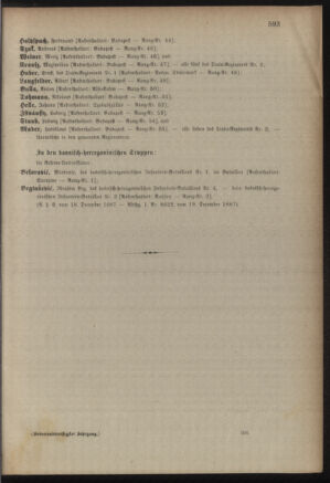 Kaiserlich-königliches Armee-Verordnungsblatt: Personal-Angelegenheiten 18871221 Seite: 49