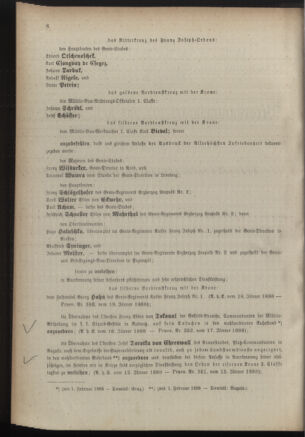 Kaiserlich-königliches Armee-Verordnungsblatt: Personal-Angelegenheiten 18880121 Seite: 2