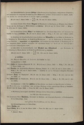 Kaiserlich-königliches Armee-Verordnungsblatt: Personal-Angelegenheiten 18880121 Seite: 3