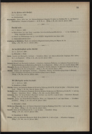 Kaiserlich-königliches Armee-Verordnungsblatt: Personal-Angelegenheiten 18880131 Seite: 7