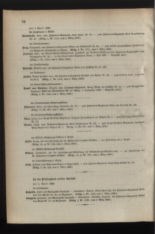 Kaiserlich-königliches Armee-Verordnungsblatt: Personal-Angelegenheiten 18880310 Seite: 4