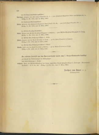 Kaiserlich-königliches Armee-Verordnungsblatt: Personal-Angelegenheiten 18880321 Seite: 4