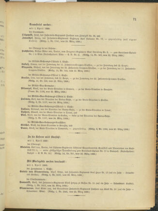 Kaiserlich-königliches Armee-Verordnungsblatt: Personal-Angelegenheiten 18880326 Seite: 3