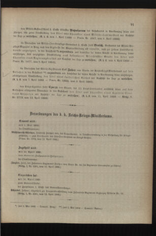 Kaiserlich-königliches Armee-Verordnungsblatt: Personal-Angelegenheiten 18880415 Seite: 5