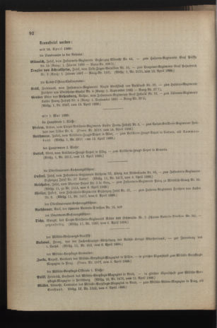 Kaiserlich-königliches Armee-Verordnungsblatt: Personal-Angelegenheiten 18880415 Seite: 6