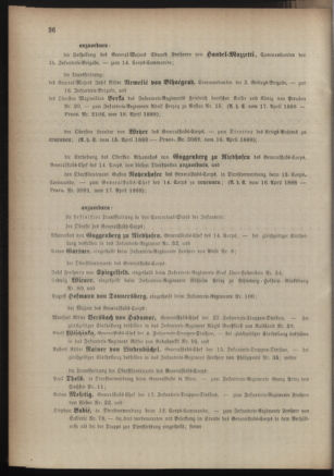 Kaiserlich-königliches Armee-Verordnungsblatt: Personal-Angelegenheiten 18880420 Seite: 2