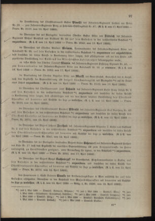 Kaiserlich-königliches Armee-Verordnungsblatt: Personal-Angelegenheiten 18880420 Seite: 3