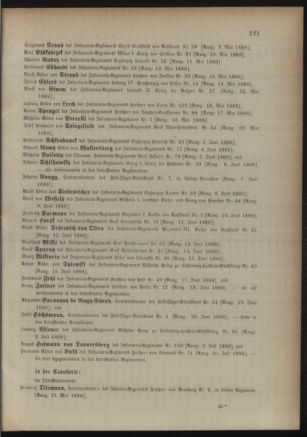 Kaiserlich-königliches Armee-Verordnungsblatt: Personal-Angelegenheiten 18880427 Seite: 19