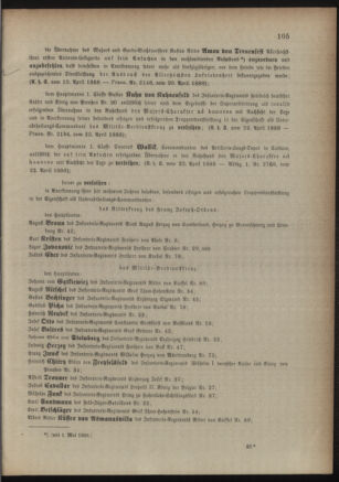 Kaiserlich-königliches Armee-Verordnungsblatt: Personal-Angelegenheiten 18880427 Seite: 3