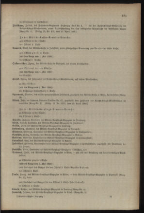 Kaiserlich-königliches Armee-Verordnungsblatt: Personal-Angelegenheiten 18880427 Seite: 81