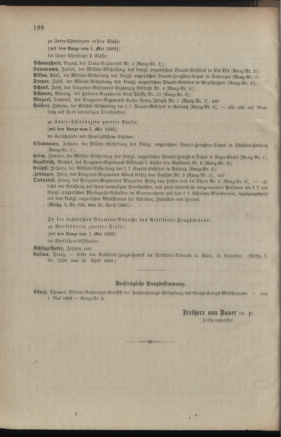 Kaiserlich-königliches Armee-Verordnungsblatt: Personal-Angelegenheiten 18880427 Seite: 86