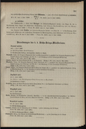 Kaiserlich-königliches Armee-Verordnungsblatt: Personal-Angelegenheiten 18880612 Seite: 3