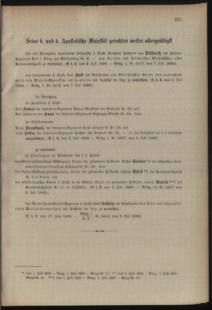 Kaiserlich-königliches Armee-Verordnungsblatt: Personal-Angelegenheiten 18880708 Seite: 3