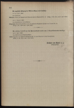 Kaiserlich-königliches Armee-Verordnungsblatt: Personal-Angelegenheiten 18880708 Seite: 6