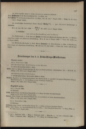 Kaiserlich-königliches Armee-Verordnungsblatt: Personal-Angelegenheiten 18880812 Seite: 3